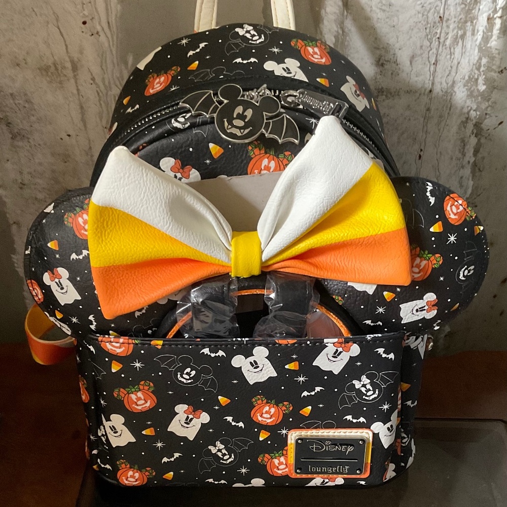 Disney candy corn Halloween loungefly set